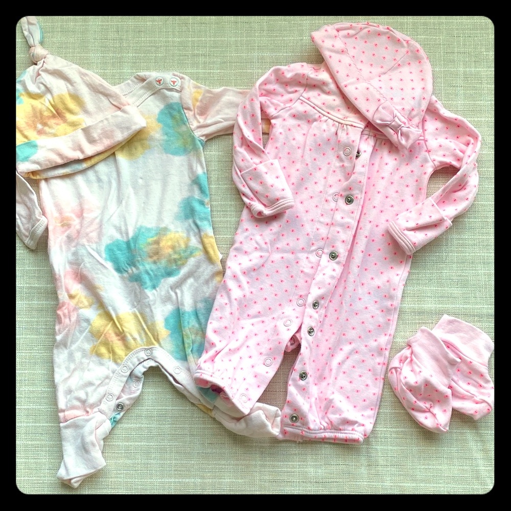 Baby girl sleepers